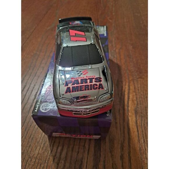 Vintage 96 Action Platinum Darrell Waltrip Parts America Chrome Die Cast Nascar - Picture 5 of 12